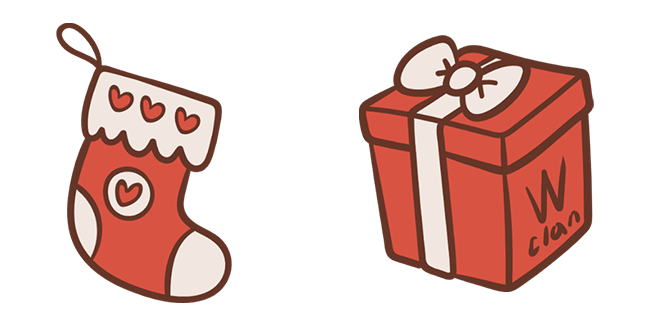 Christmas Stocking & Gift Cursor