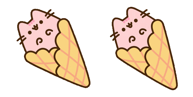 Pusheen the Ice Cream Animated Cursor