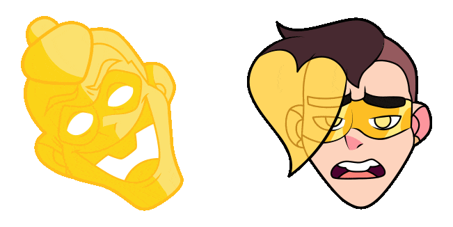 Villainous Goldheart Animated Cursor