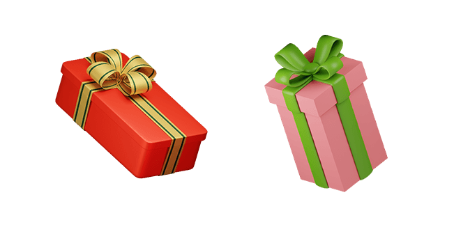 Christmas Boxes 3D Cursor