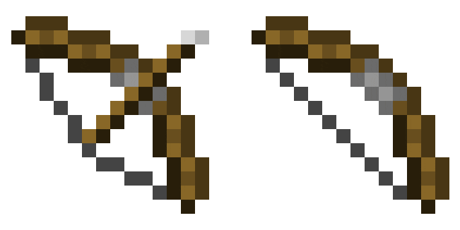 Minecraft Bow Animated Cursor