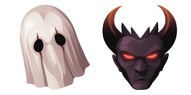 Scary Halloween Mask Cursor
