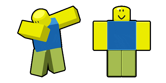 Roblox Noob Dancing Dab Animated Cursor