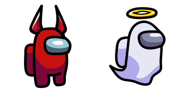 Among Us Angel & Devil Cursor