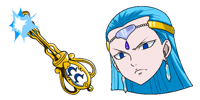 Fairy Tail Aquarius & Gate of the Water Bearer Key Animated Cursor