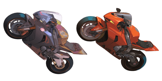 Urban Motorbike Cursor
