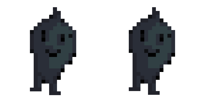 Stardew Valley Krobus Pixel Animated Cursor