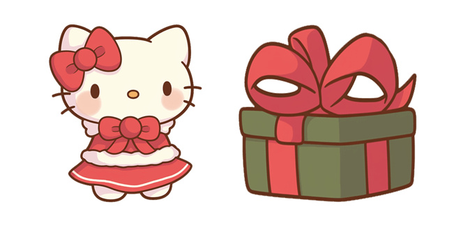 Hello Kitty & Christmas Gift Cursor