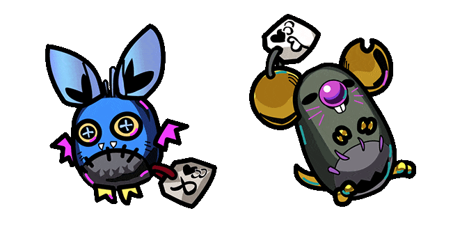 Hades Companions Battie & Mort Animated Cursor