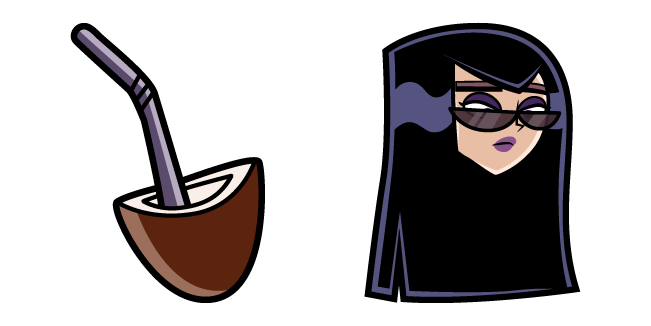 Baddie Aesthetic Girl & Cocktails Cursor