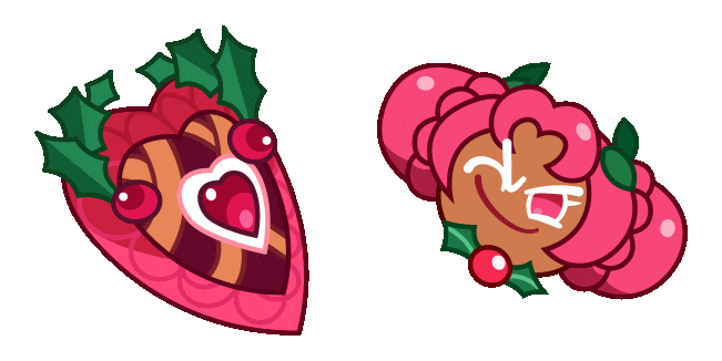Cookie Run Hollyberry Cookie Animated Cursor