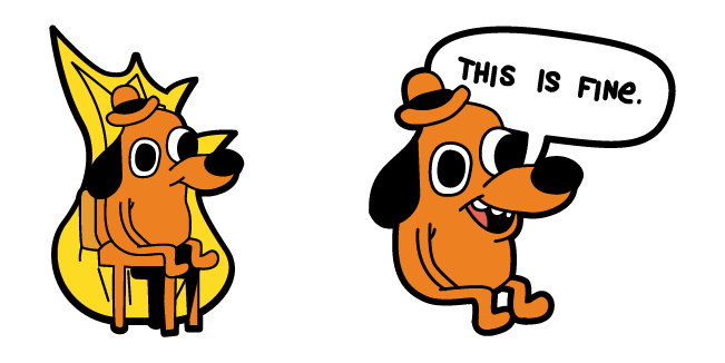 This is Fine Meme Cursor