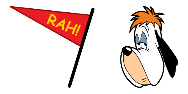 Dumb Hounded Droopy & Flag Cursor