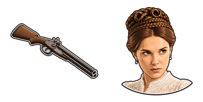 Enola Holmes 3 & Gun Cursor