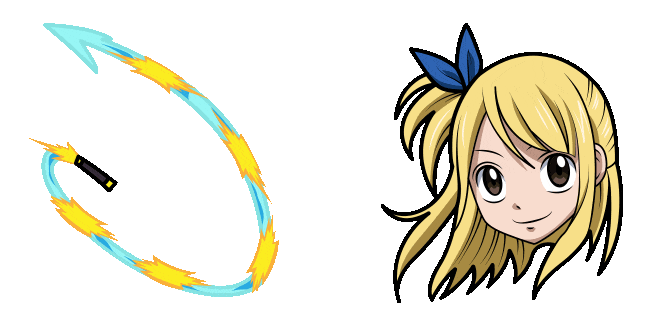 Fairy Tail Lucy Heartfilia & Fleuve D'etoiles Animated Cursor