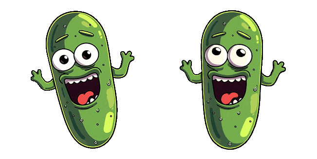 Funny Pickle Animated Cursor