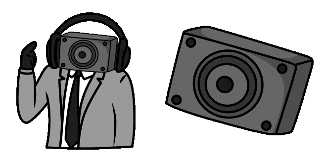 Skibidi Toilet Speakerman Animated Cursor