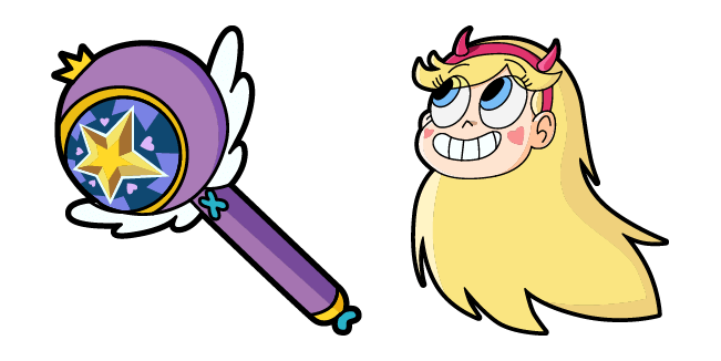 Star vs. the Forces of Evil Star Butterfly & Royal Magic Wand Cursor