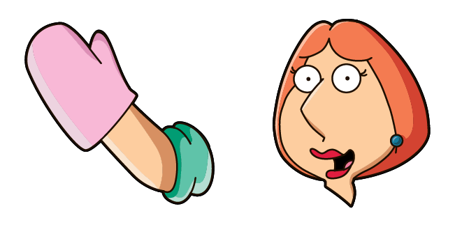 Family Guy Lois Griffin & Oven Glove Cursor