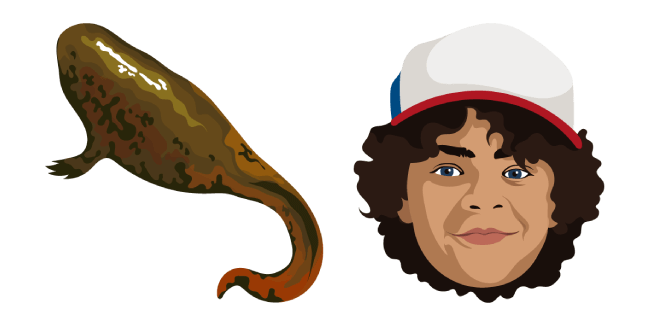 Stranger Things Dustin Henderson & D'Artagnan Cursor