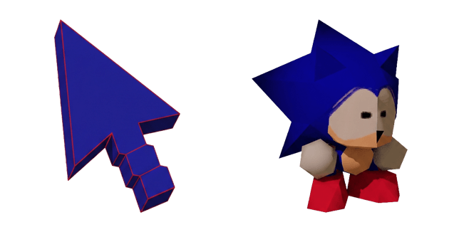 Sunky & Blue Arrow Cursor