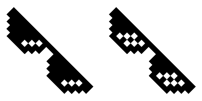 Pixel Glasses Animated Cursor