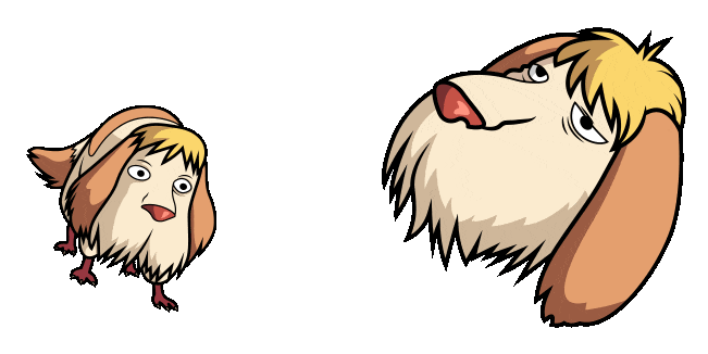 Howl's Moving Castle Heen Animated Cursor