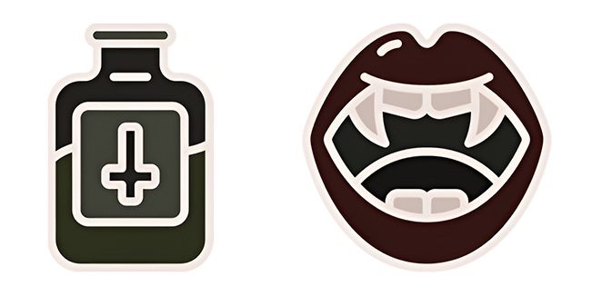 Halloween Dark Poison & Vampire Jaw Cursor