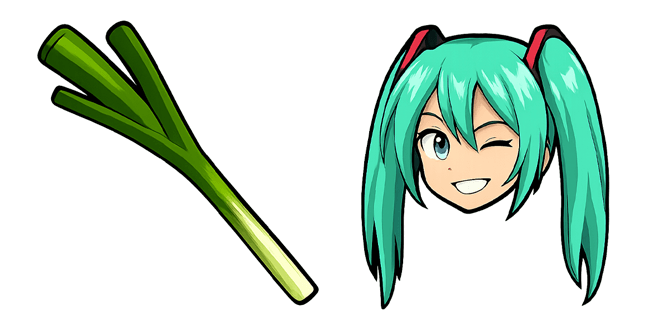 Green Onion & Hatsune Miku Cursor
