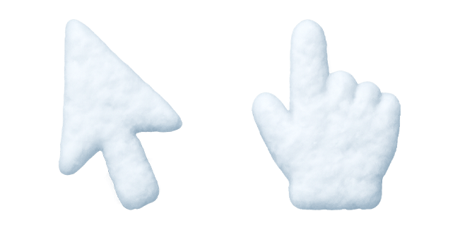 Snow Arrow & Hand Cursor