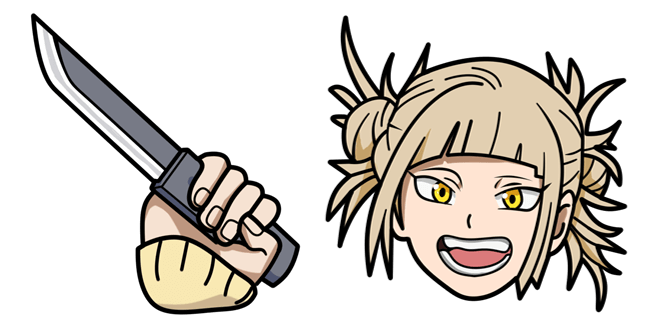 My Hero Academia Himiko Toga & Knife Cursor