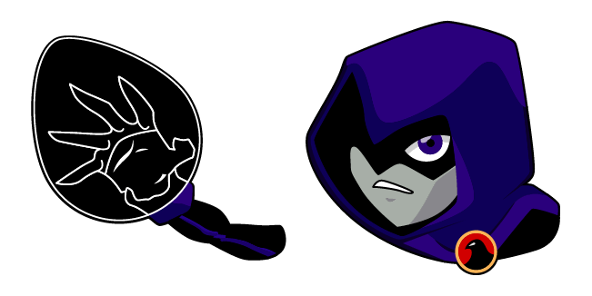 Teen Titans Raven Cursor