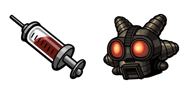 Creepy Mask & Syringe Cursor