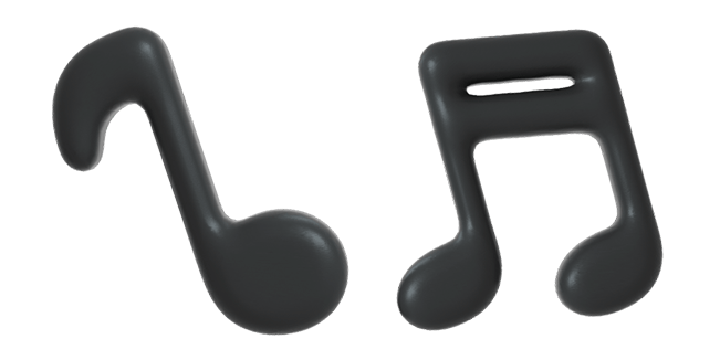 Music Notes 3D Cursor