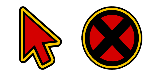 Marvel X-Men Logo Cursor