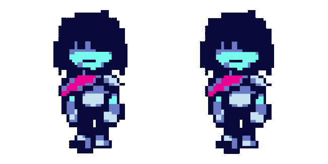Deltarune Kris Dark World Animated Cursor