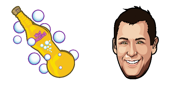 Adam Sandler & Fizzy Bubblech Animated Cursor