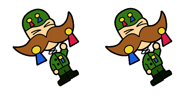 Fancy Pants Adventure Head General Animated Cursor