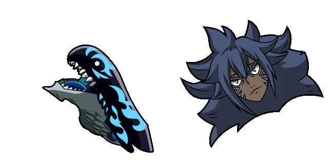 Fairy Tail Acnologia & Dragon Animated Cursor