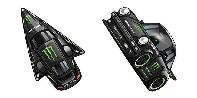 Monster Energy Porsche 911 Cursor