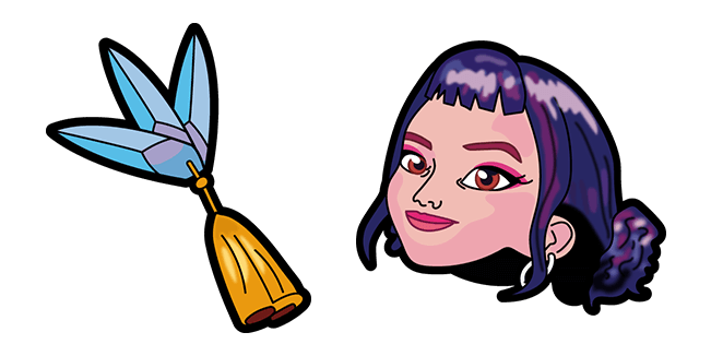 KPop Demon Hunters Zoey Cursor
