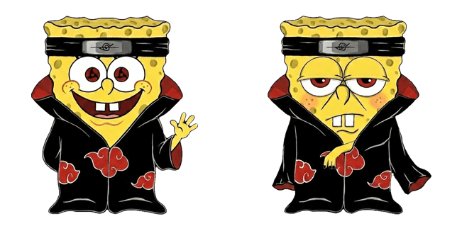 SpongeBob Akatsuki Cursor