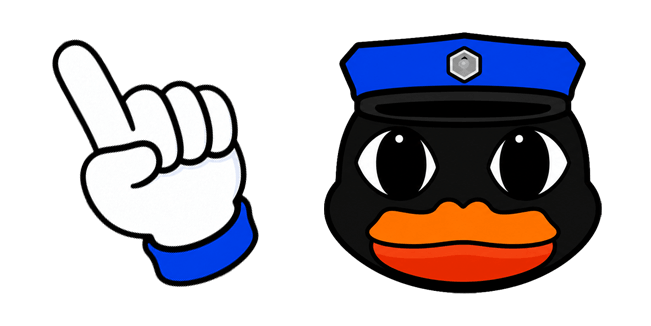 Animal Hospital Officer Duckman Cursor