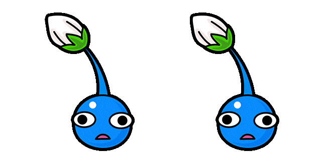 Pikmin Blue Animated Cursor