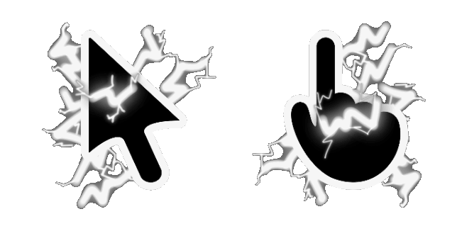 Grey Electric Animated Cursor