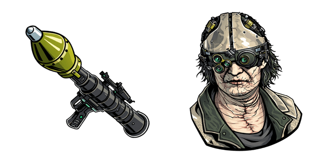 Resident Evil Requiem Victor Gideon & RPG-7 Cursor