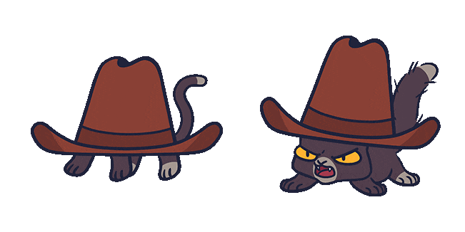 Bro-Mon HissingHat Animated Cursor