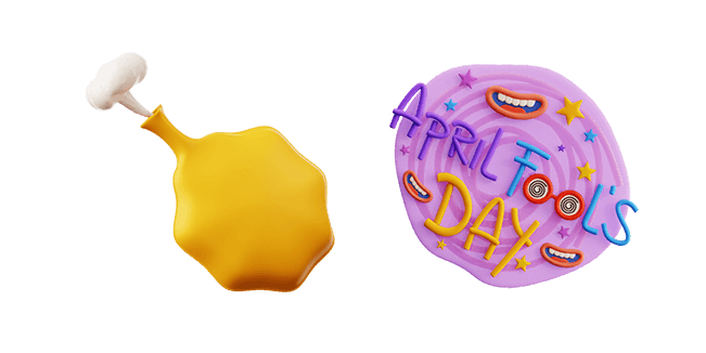 Whoopee Cushion & April Fools Day 3D Cursor