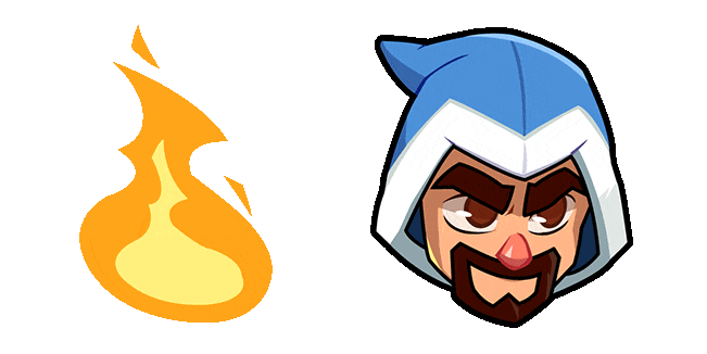 Squad Busters Wizard Animated Cursor