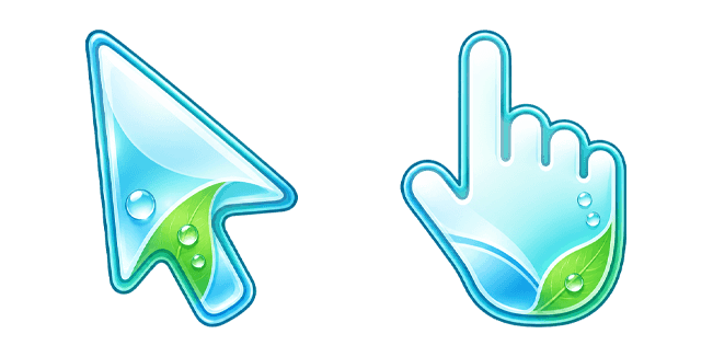 Frutiger Aero Transparent Cursor